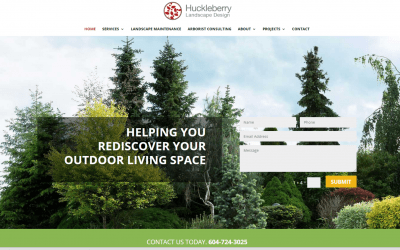 Website Redesign for A Landscaping Company